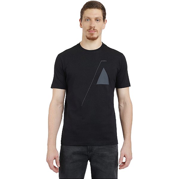 Camiseta Aramis Move Triangle In24 Preto Masculino