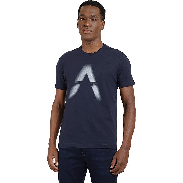 Camiseta Aramis Move Esfumado In24 Marinho Masculino