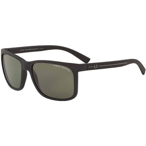 Óculos de Sol Armani Exchange 4041SL 80789A Preto Masculino