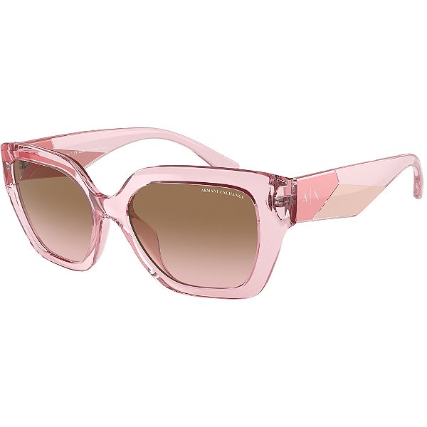 Óculos de Sol Armani Exchange 4125SU 833911 Rosa Feminino