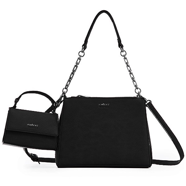 Bolsa Tote Colcci Dual In24 Preto Feminino