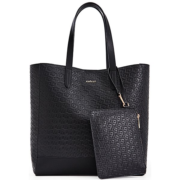 Bolsa Shopping Colcci Wallet In24 Preto Feminino