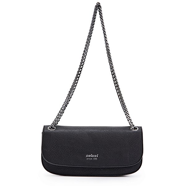 Bolsa Crossbody Colcci Chain In24 Preto Feminino