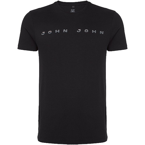 Camiseta John John Flash In24 Preto Masculino