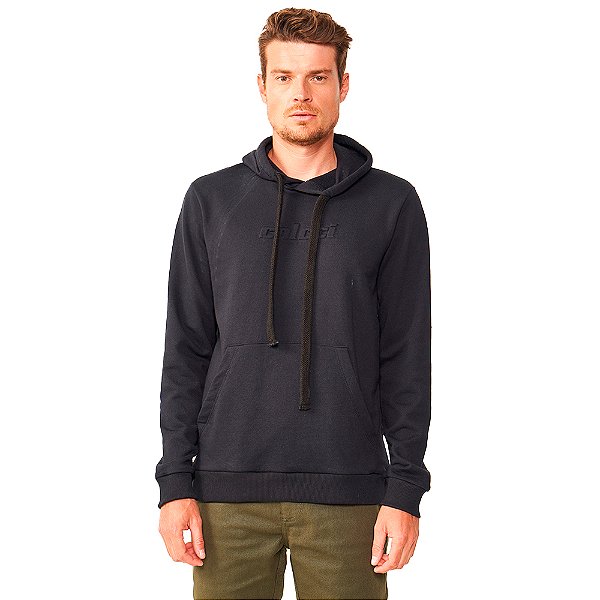 Moletom Colcci Slim Com Capuz Ou24 Preto Masculino