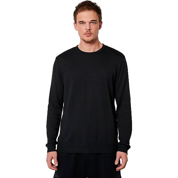 Suéter Tricot John John New Basic In24 Preto Masculino