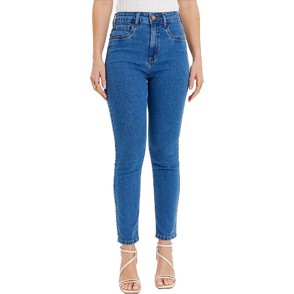 Calça Lança Perfume Vesta Ankle Sh In24b Azul Feminino