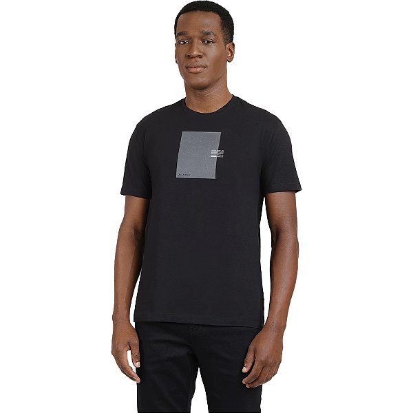 Camiseta Aramis Move Geométrico Frame In24 Preto Masculino