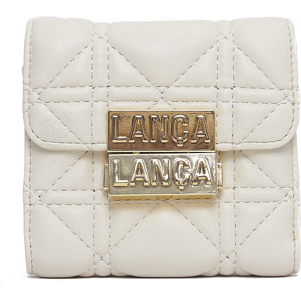 Carteira Lança Perfume Matelasse In24 Off White Feminino