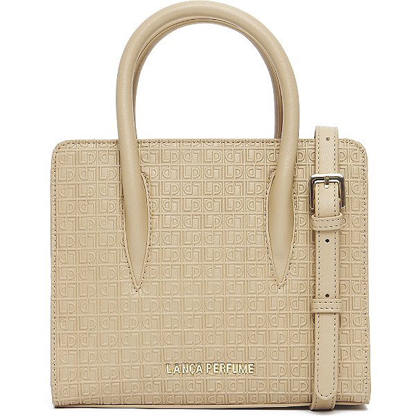 Bolsa Tote Lança Perfume Frequencia In24 Bege Feminino