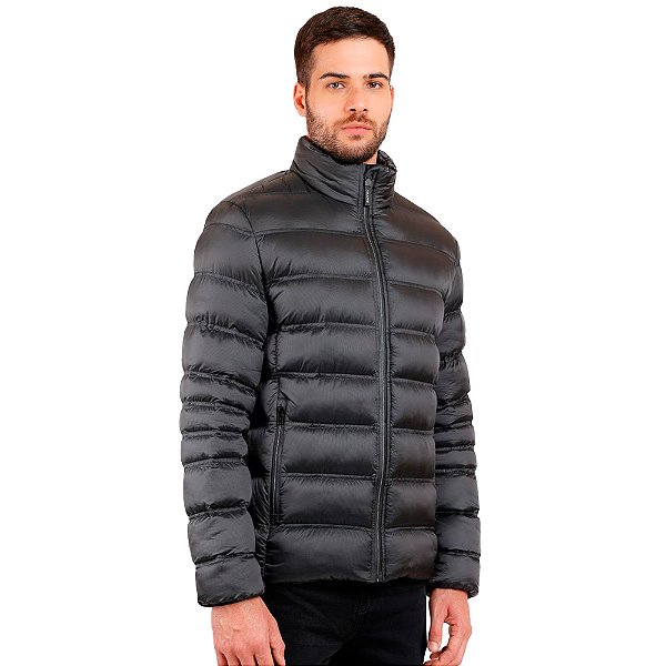 Jaqueta Aramis Puffer Liquid Repeller In24 Cinza Masculino