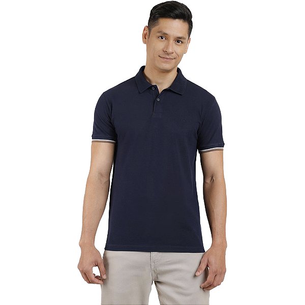 Camisa Polo Aramis Piquet Frisos In24 Marinho Masculino