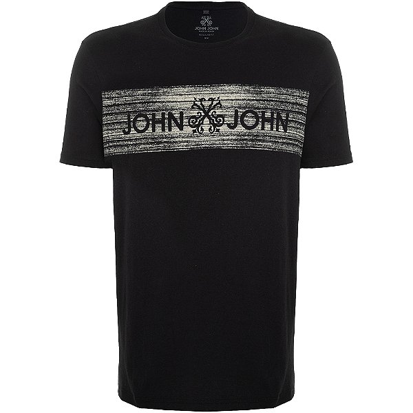 Camiseta John John Company In24 Preto Masculino