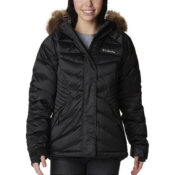 Jaqueta Columbia Down Lay D III Preto Feminino
