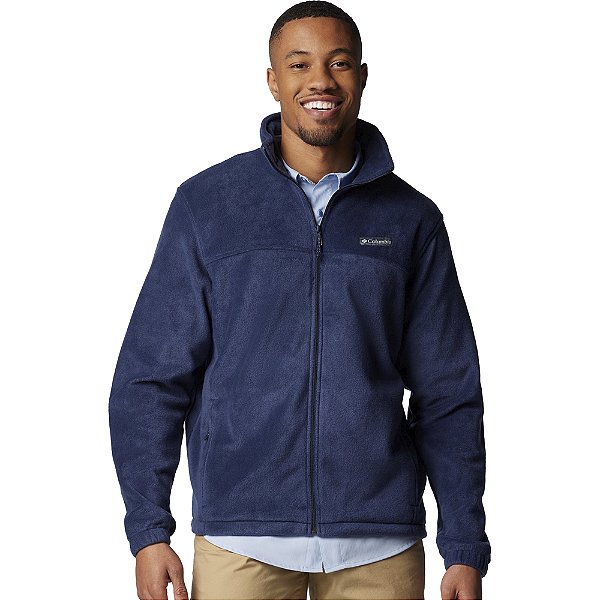 Jaqueta Columbia Fleece Steens Mountain Marinho Masculino