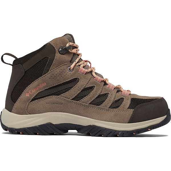 Bota Columbia Crestwood Mid Waterproof Marrom Feminino