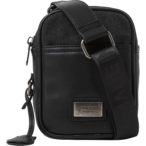 Bolsa Crossbody John John Drew In24 Preto Masculino