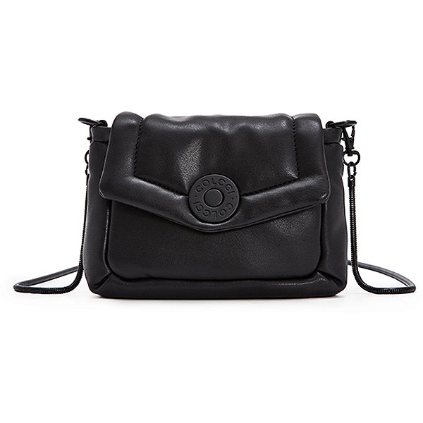 Bolsa Crossbody Colcci Fecho VE24 Preto Feminino