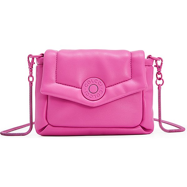 Bolsa Crossbody Colcci Fecho VE24 Rosa Feminino