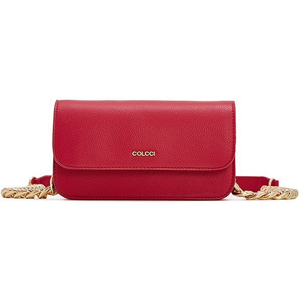 Bolsa Crossbody Colcci Chain VE24 Vermelho Feminino