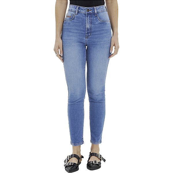 Calça Jeans Easy Lança Perfume Skinny SH In24 Azul Feminino