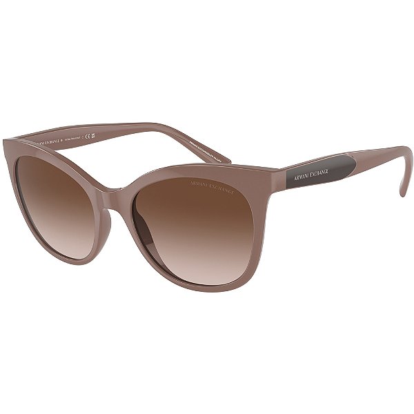 Óculos de Sol Armani Exchange 4094S 834213 Bege Feminino