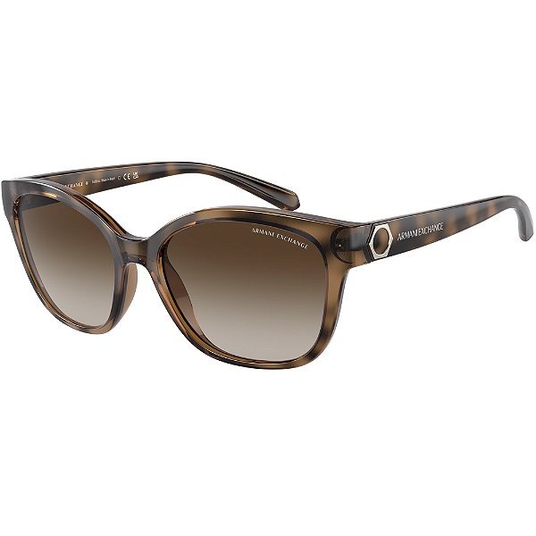 Óculos de Sol Armani Exchange 4127S 821313 Marrom Feminino