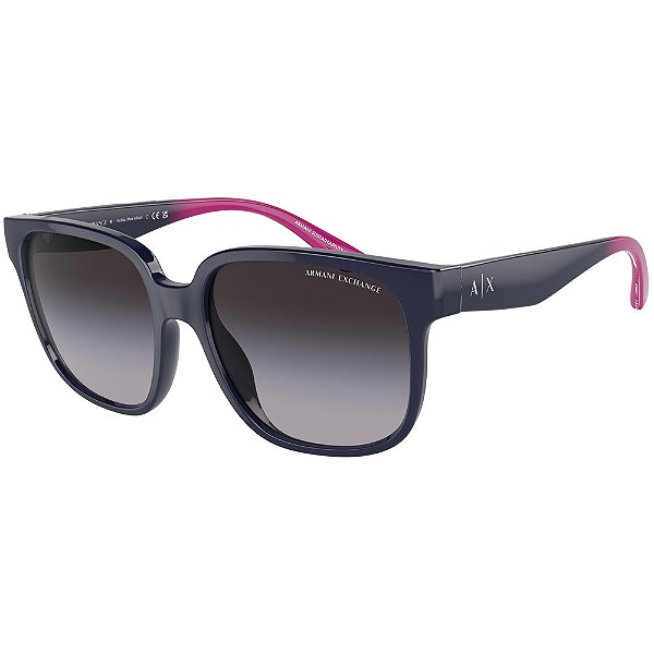 Óculos de Sol Armani Exchange 4136SU 81928G Azul Feminino