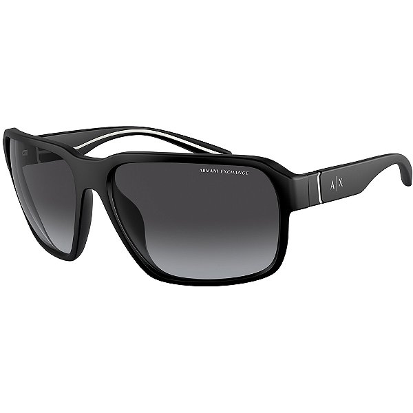 Óculos de Sol Armani Exchange 4131SU 810087 Preto Masculino