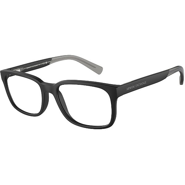 Armação Armani Exchange 3029 8182 Preto Masculino