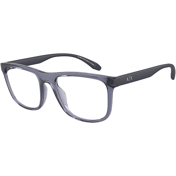 Armação Armani Exchange 3101U 8133 Azul Masculino