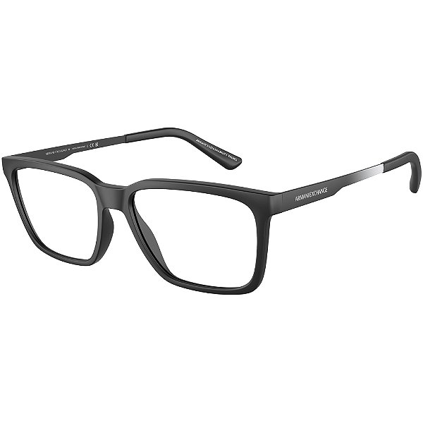 Armação Armani Exchange 3103 8078 Preto Masculino