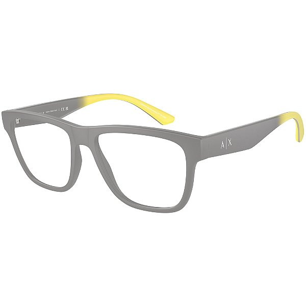 Armação Armani Exchange 3105 8180 Cinza Masculino
