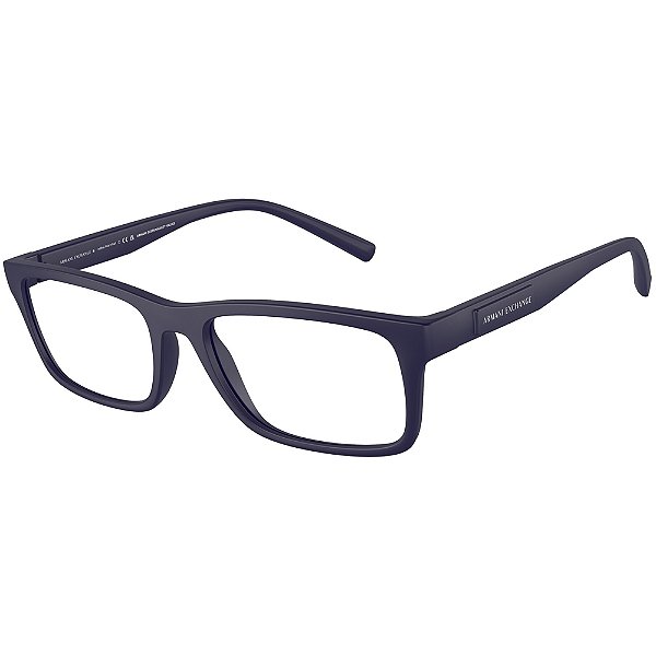 Armação Armani Exchange 3115 8197 Azul Masculino