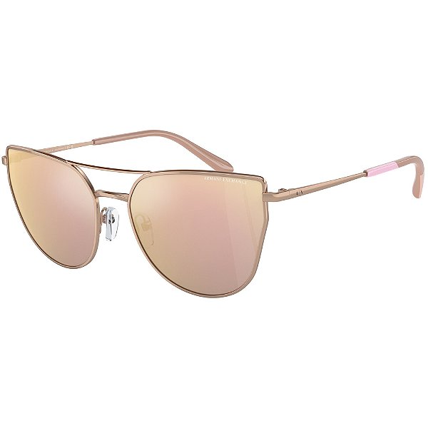 Óculos de Sol Armani Exchange 2045S 61036X Dourado Feminino