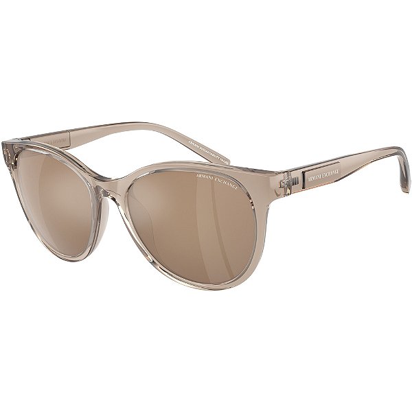 Óculos de Sol Armani Exchange 4144SU 83447P Marrom Feminino