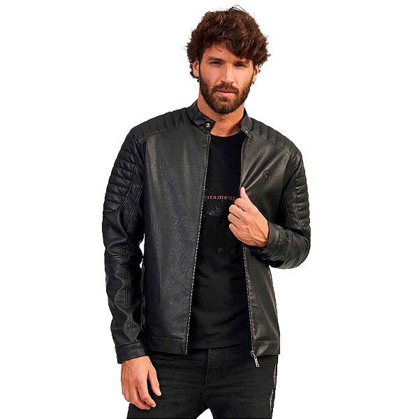 Jaqueta Acostamento Casual Ou24 Preto Masculino