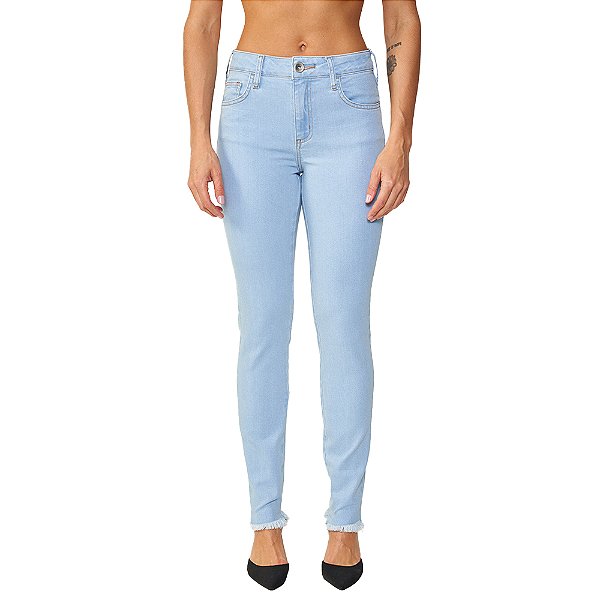 Calça Jeans Colcci Bia Ou24 Azul Feminino