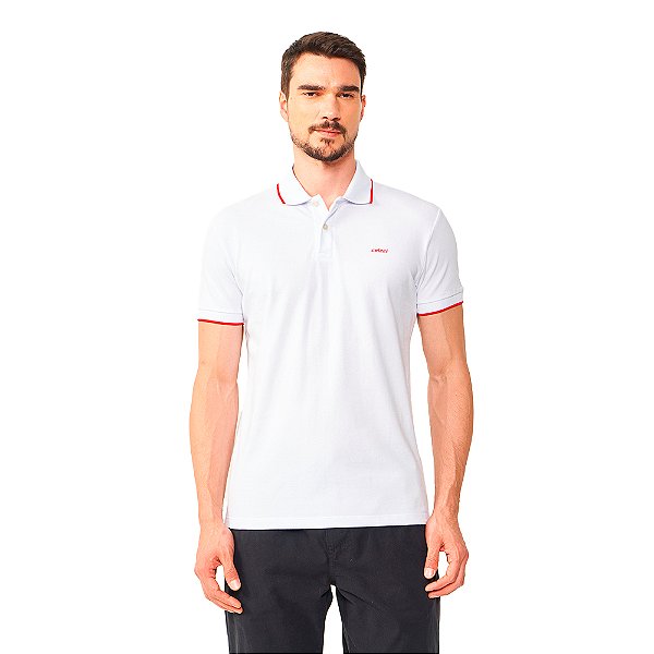 Camisa Polo Colcci Line Ou24 Branco Masculino