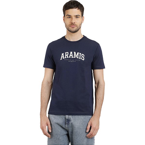 Camiseta Aramis Move College In24 Marinho Masculino