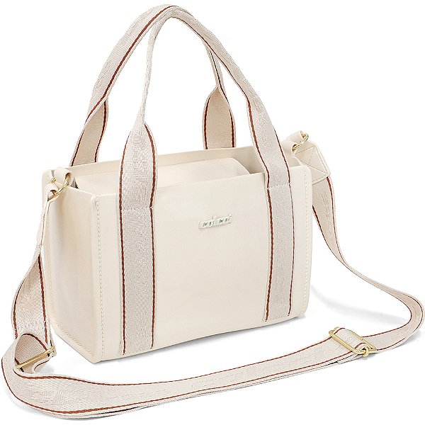Bolsa Tote Colcci Zambia In24 Off White Feminino