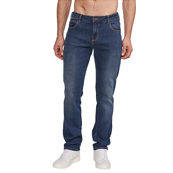 Calça Jeans Colcci Alex Slim In24 Azul Indigo Masculino
