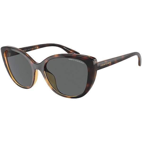 Óculos de Sol Armani Exchange 4111SU 821387 Marrom Feminino