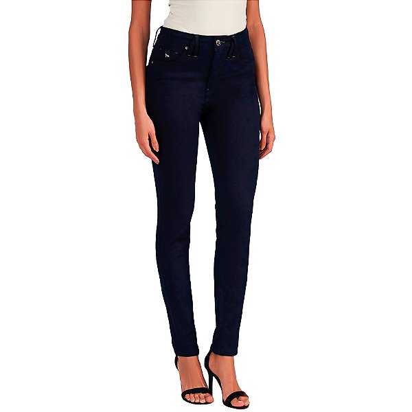 Calça Jeans Acostamento Skinny In24b Azul Escuro Feminino