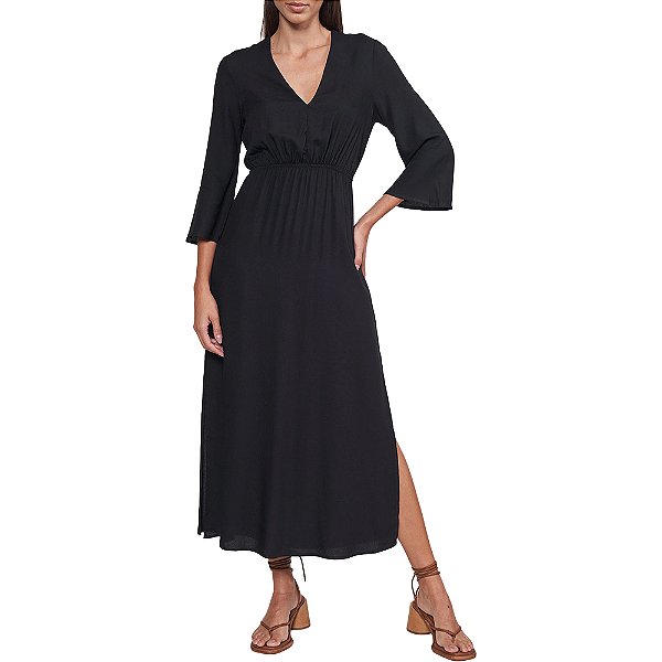 Vestido Colcci Tecido Plano In24 Preto Feminino