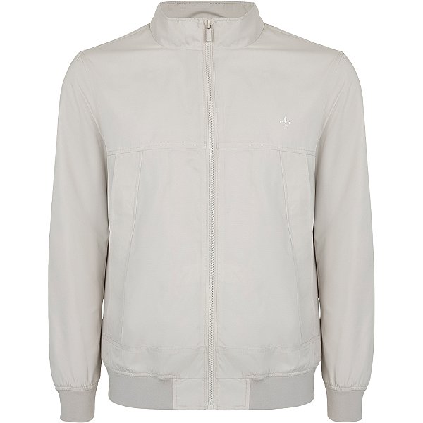 Jaqueta Dudalina Bomber Texture In24 Bege Masculino