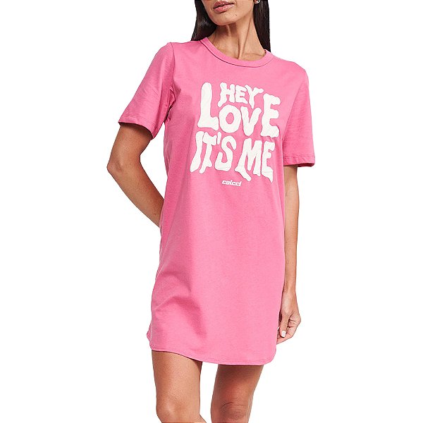 Vestido Colcci Malha In24 Rosa Hillier Feminino