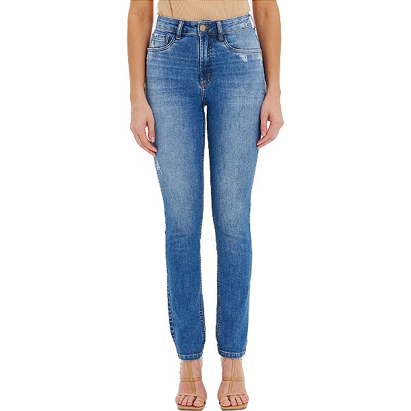 Calça Lança Perfume Héstia Skinny In24a Azul Feminino