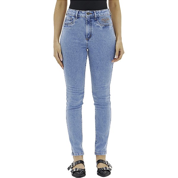 Calça Easy Lança Perfume Skinny Sh In24 Azul Feminino