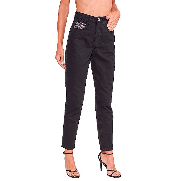 Calça Sarja Colcci Bruna In24 Preto Feminino